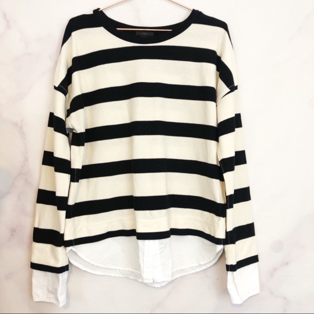 J Crew Striped Top